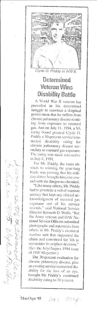 A Determined Veteran